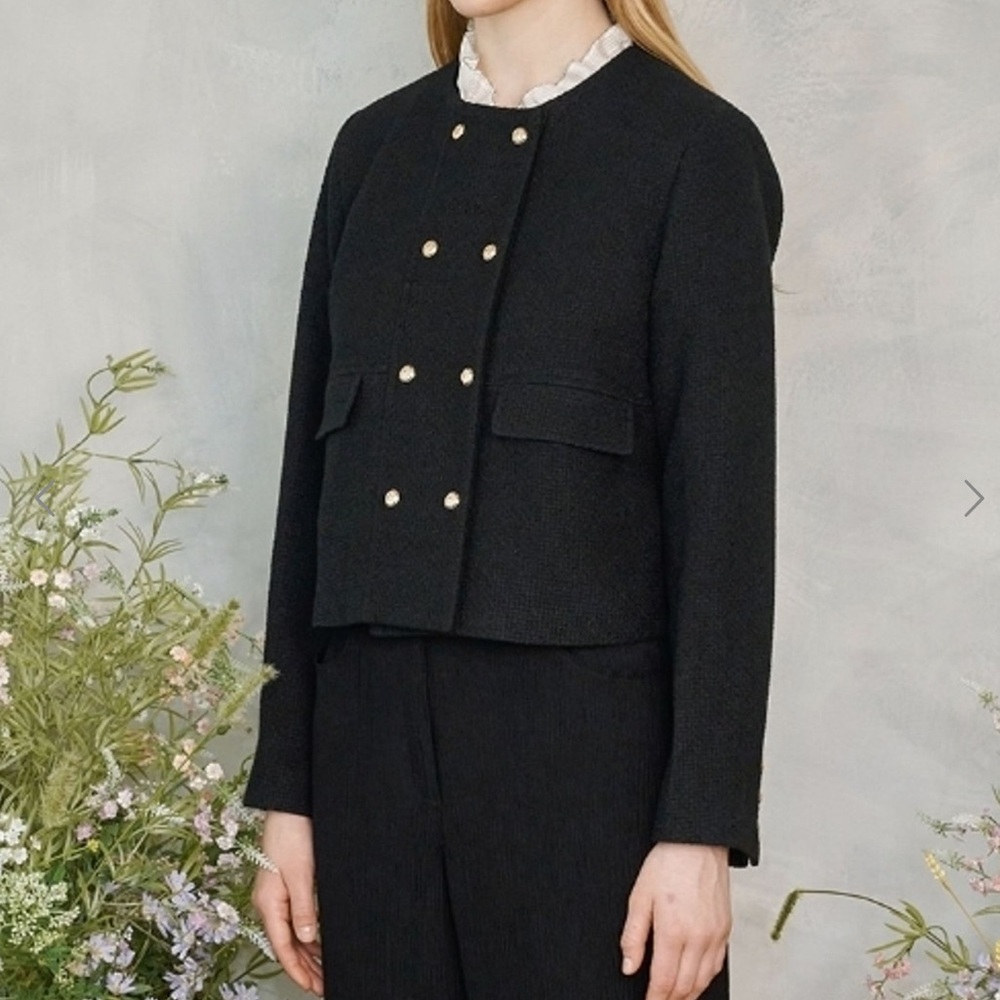 ✨NEW Zara Gold Button Jacket✨ - Picture 7 of 14